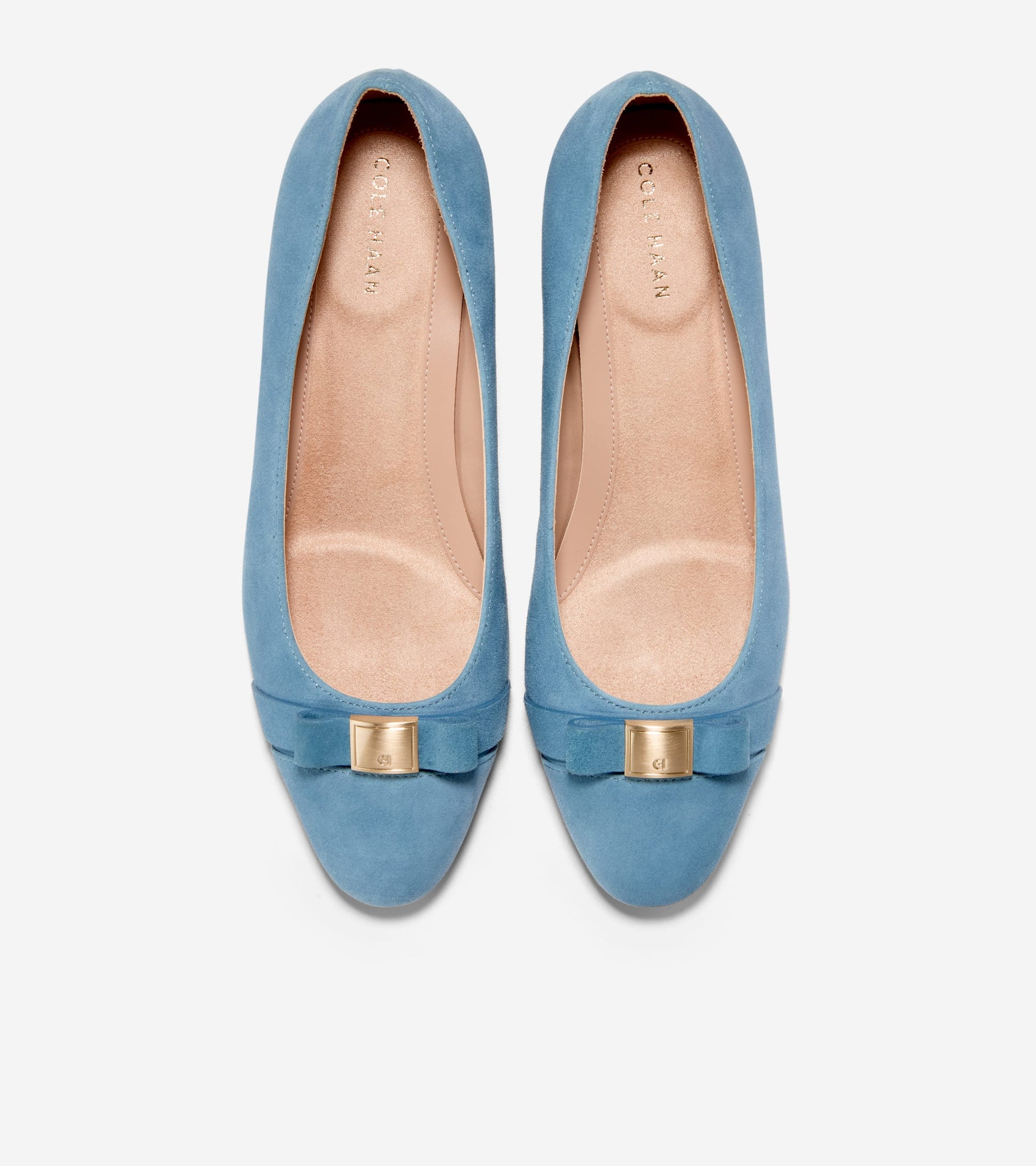 Women's Go-To Malta Bow Wedges in Blue | Cole Haan
