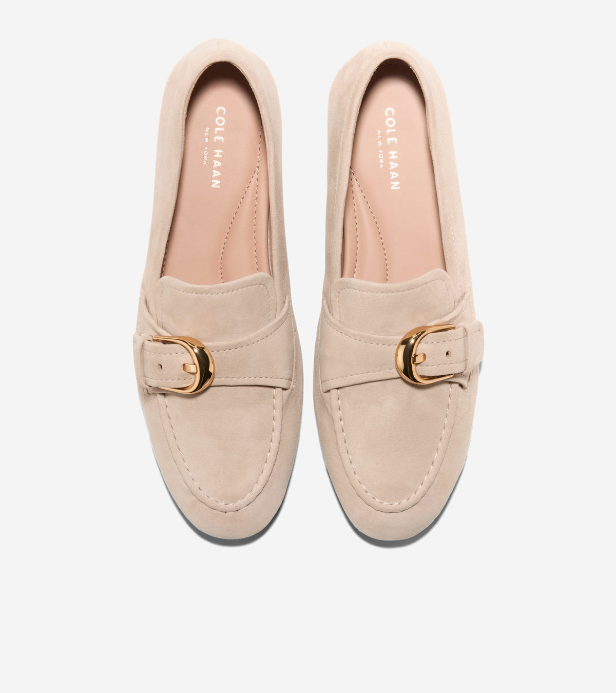 Women's Grand Ambition Alette Buckle Loafers in Beige | Cole Haan