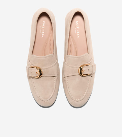 Women's Grand Ambition Alette Buckle Loafers in Beige | Cole Haan