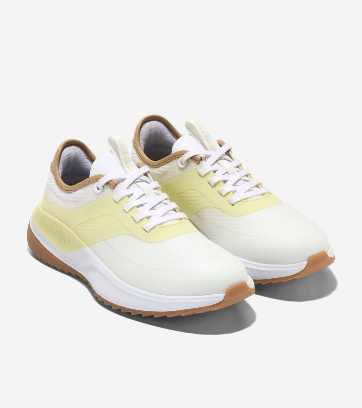 Women's GrandPrø All-Day Golf Shoes in White, yellow | Cole Haan