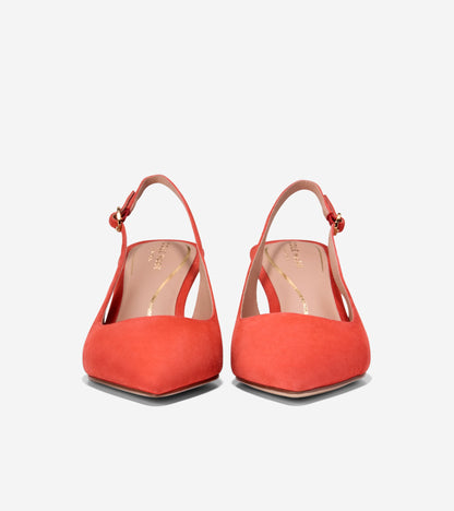 Women's Hansell Slingback Pumps in Red | Cole Haan
