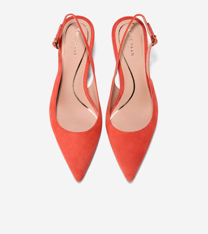 Women's Hansell Slingback Pumps in Red | Cole Haan