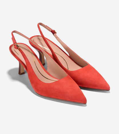 Women's Hansell Slingback Pumps in Red | Cole Haan