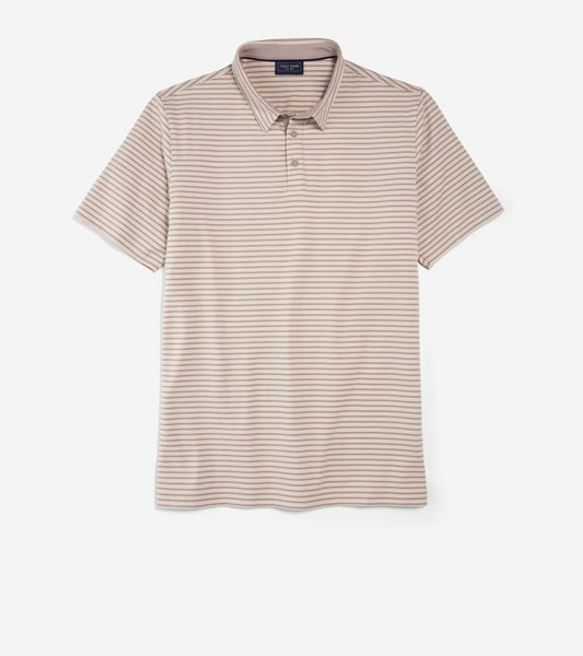 Men's Links Legend Polo Shirt in Beige | Cole Haan