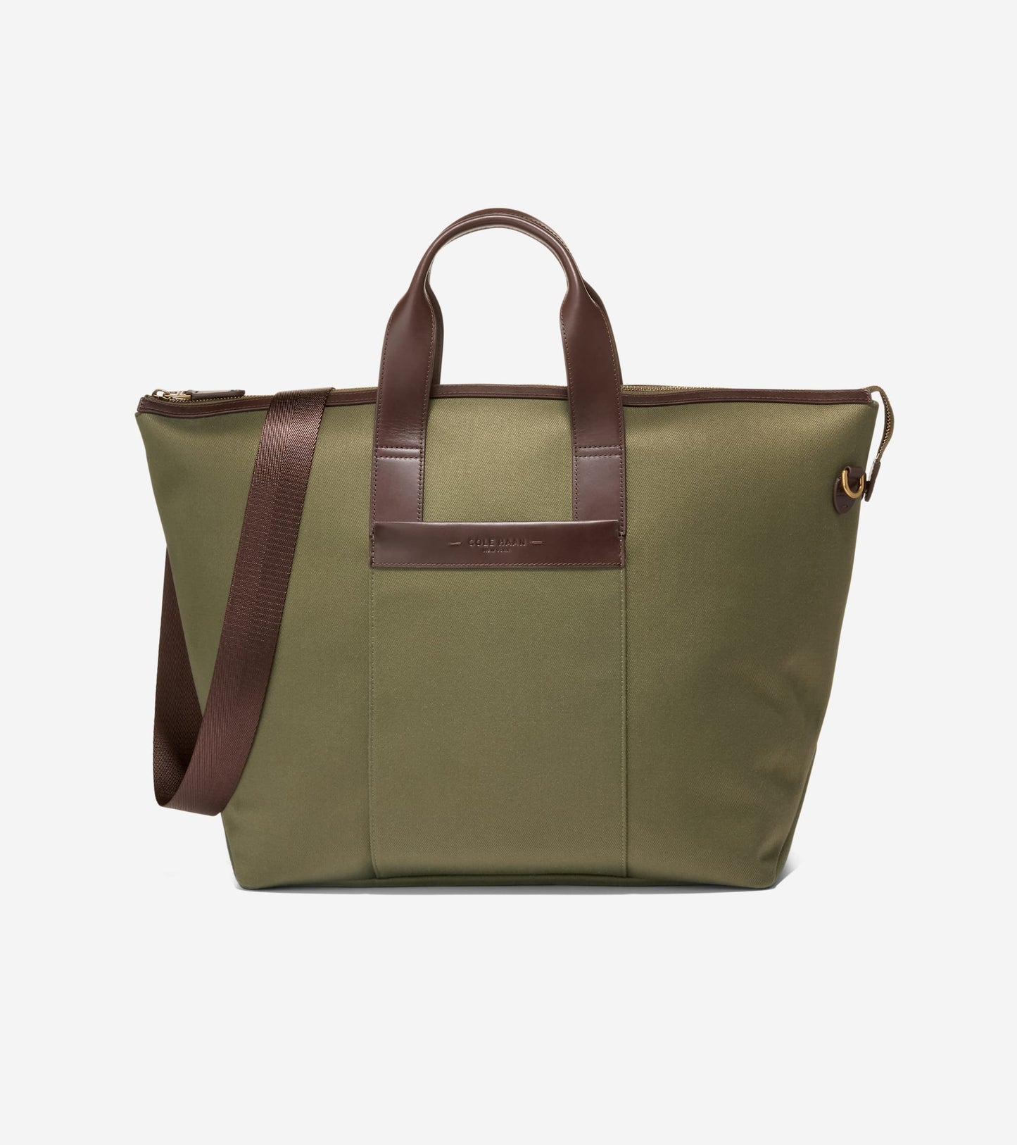 Men's Judson East West Tote Bag in Green | Cole Haan