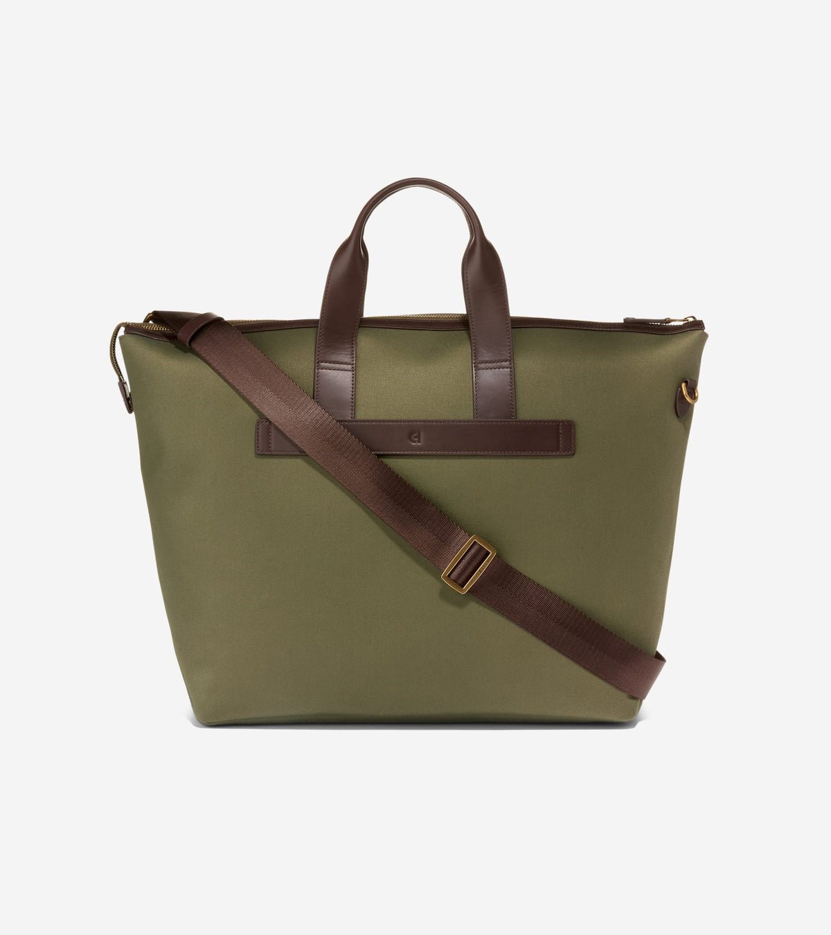 Men's Judson East West Tote Bag in Green | Cole Haan