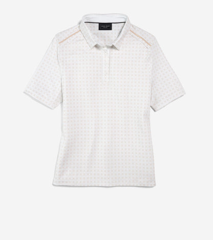 Women's Topspin Polo Shirt in White | Cole Haan