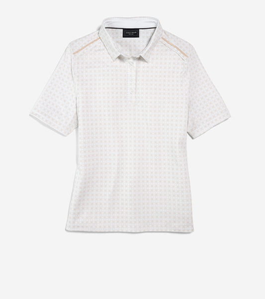 Women's Topspin Polo Shirt in White | Cole Haan