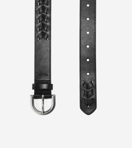 Women's Laced Harness Belt in Black | Cole Haan